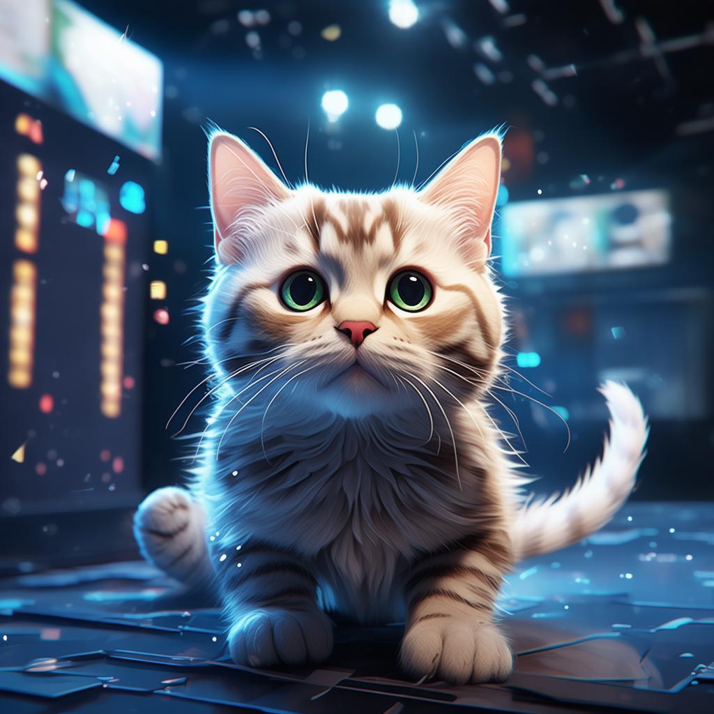 AI生成猫咪短片走红社交媒体 播放量动辄过亿引发关注